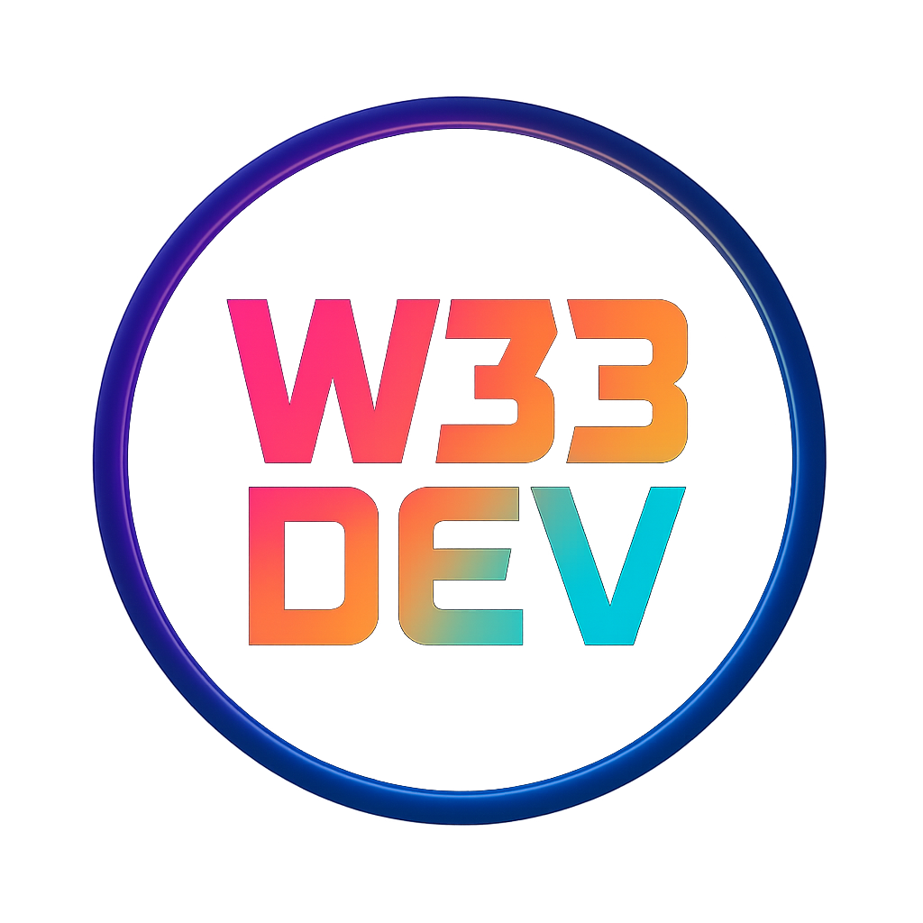 W33DEV Logo